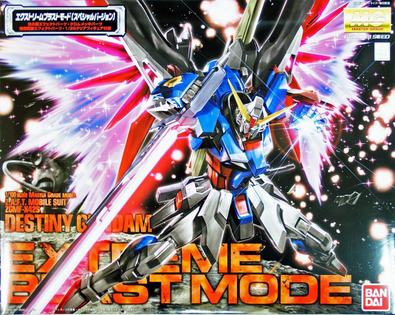 1/100 MG Destiny Gundam Extreme Blast Mode