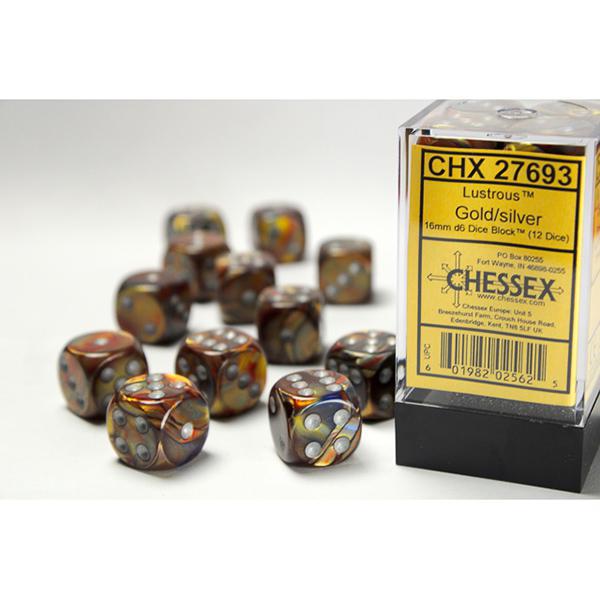 CHX27693 - Lustrous: Gold/Silver 16mm
