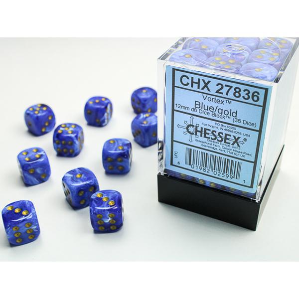 CHX27836 - Vortex: Blue/Gold 12mm