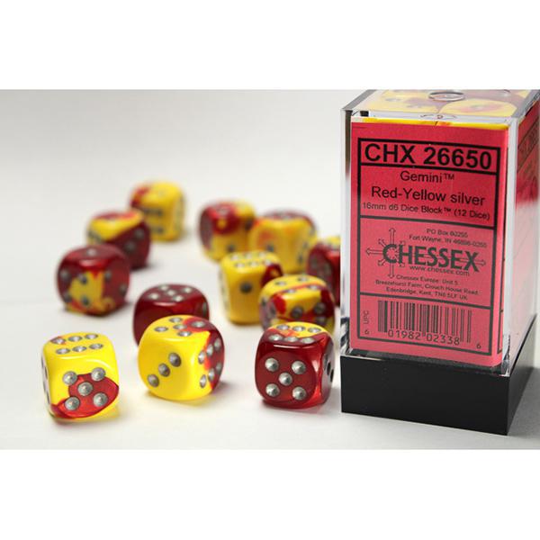 CHX26650 - Gemini: Red-Yellow/White 16m