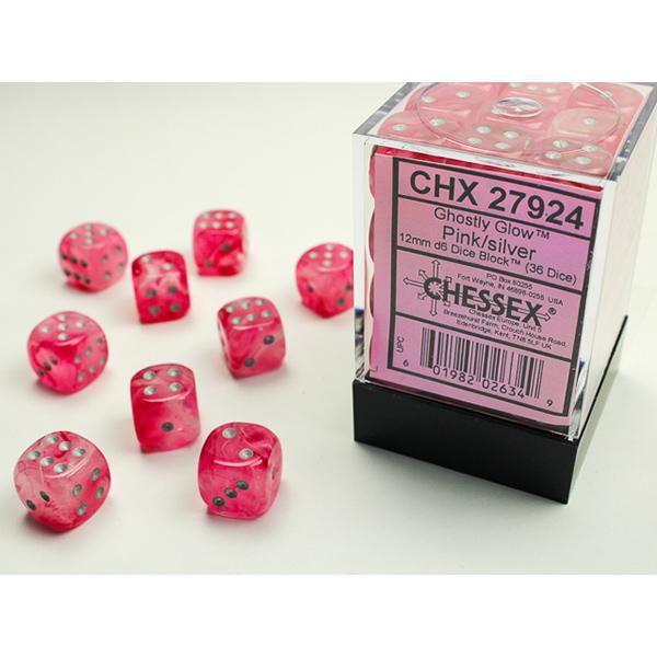 CHX27924 - Ghostly: Pink/Silver 12mm