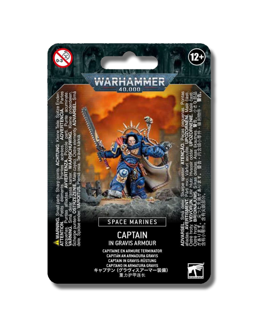 SPACE MARINES: CAPTAIN IN GRAVIS ARMOR
