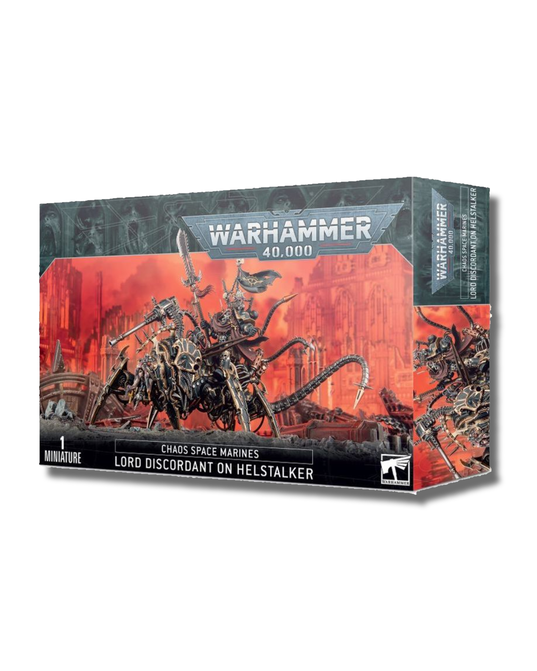 CHAOS SPACE MARINES: LORD DISCORDANT ON A HELLSTALKER