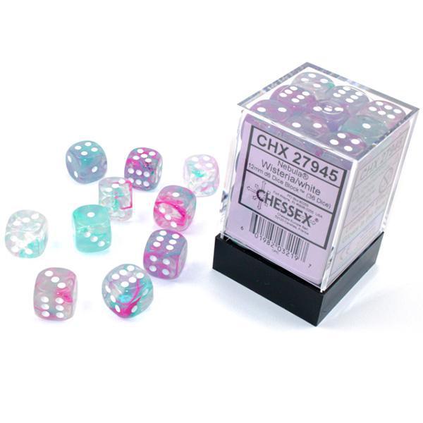 CHX27945 - Nebula Luminary: Wisteria/White 12mm