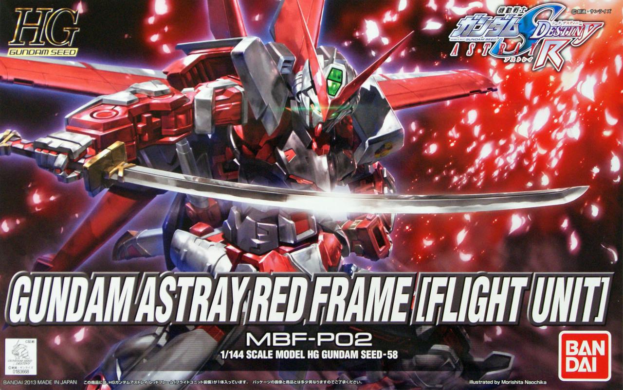 1/144 HG #58 Gundam Astray Red Frame Flight Unit