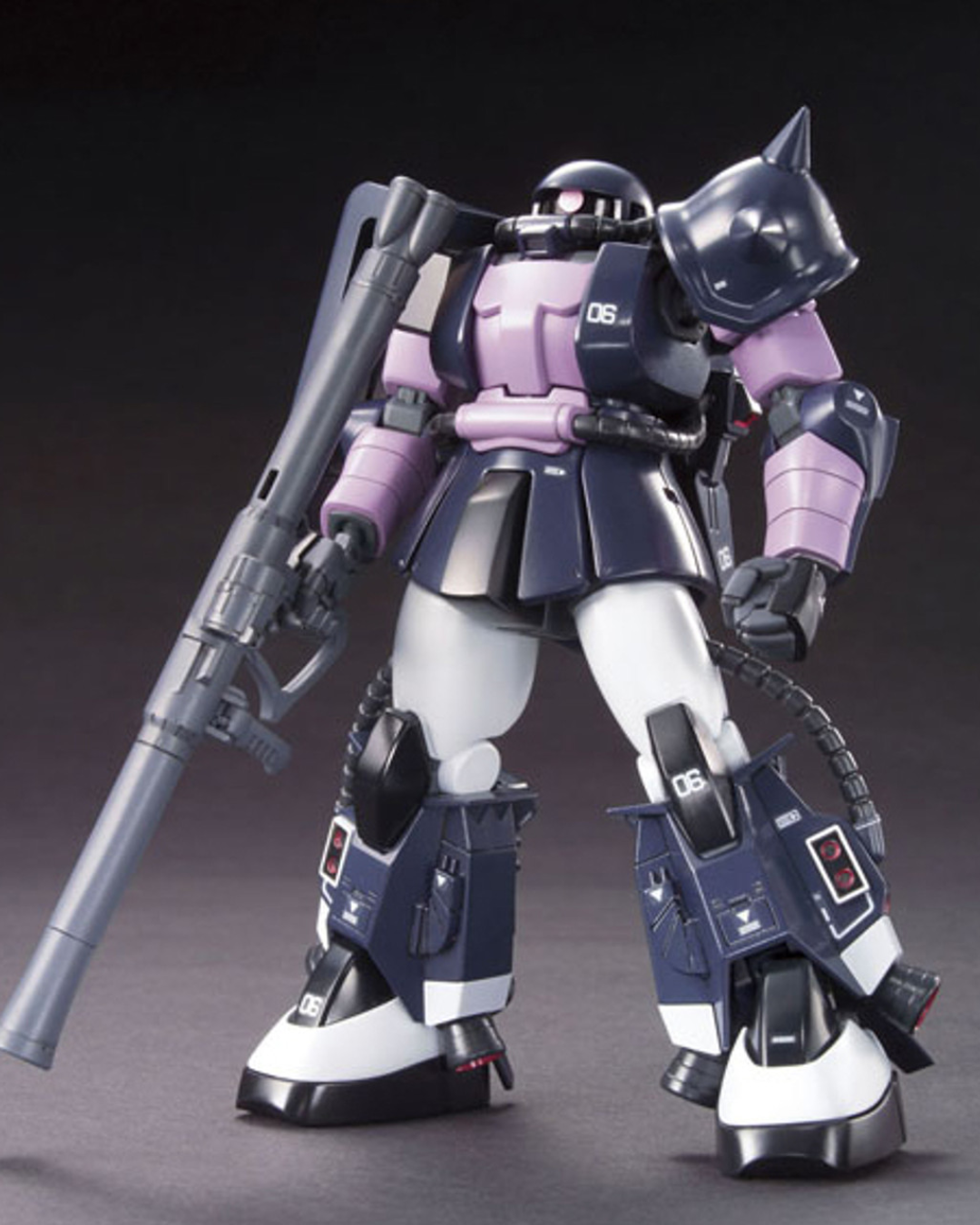 HGUC 151 Gundam MS-06R-1A Zaku II Black Tristars