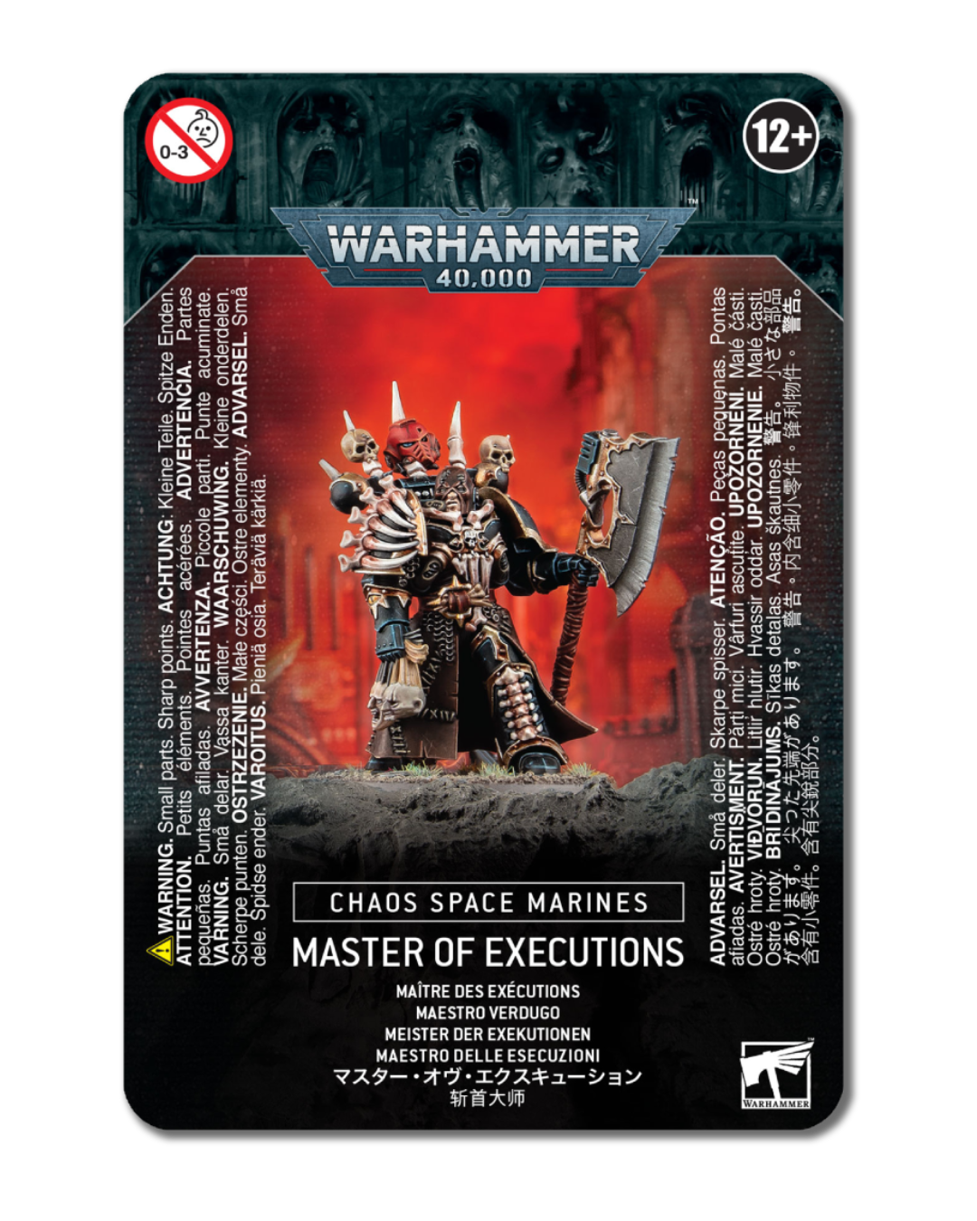 CHAOS SPACE MARINES MASTER OF EXECUTIONS