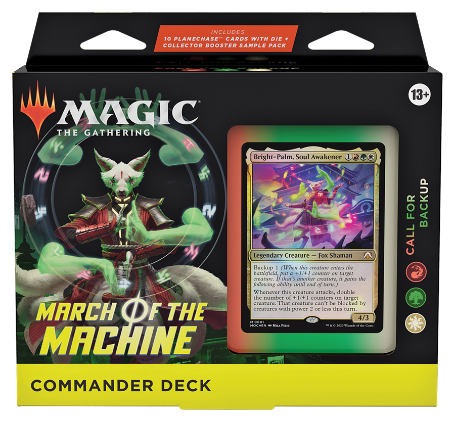 March Of The Machines Commander Deck: Call For Backup