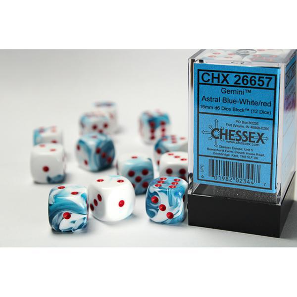 CHX26657 - Gemini: Astral Blue-White/Red 16mm