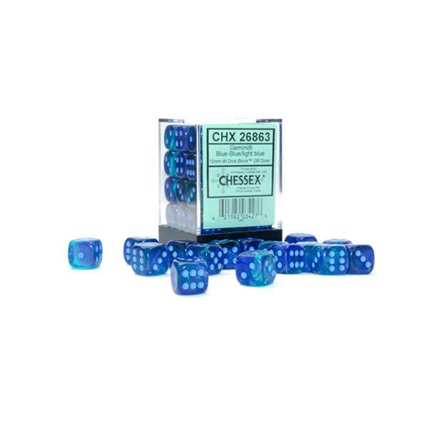 CHX26863 - Gemini Luminary: Blue-Blue/Light Blue 12mm