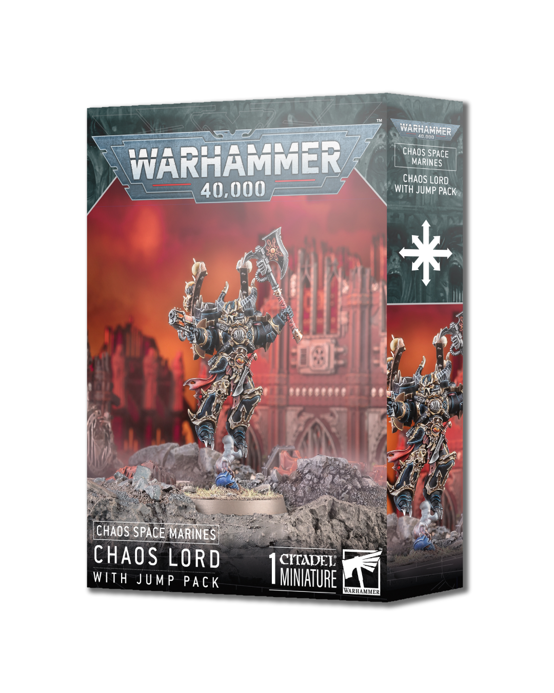 CHAOS SPACE MARINES: LORD WITH JUMP PACK