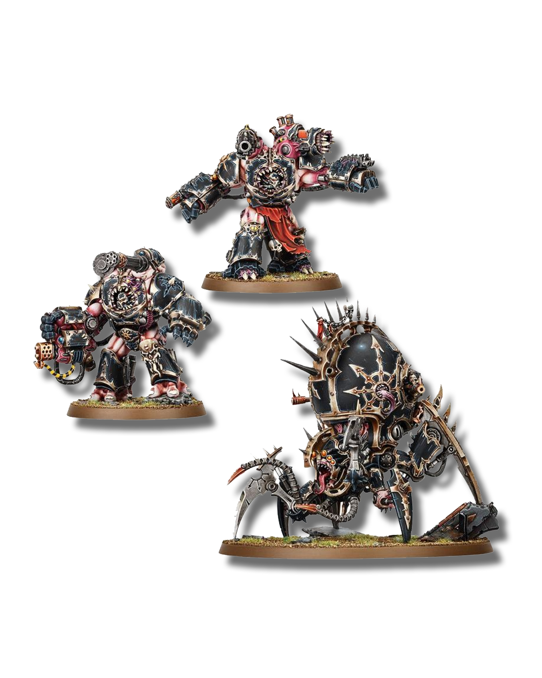 CHAOS SPACE MARINES: VENOM CRAWLER AND OBLITERATOR