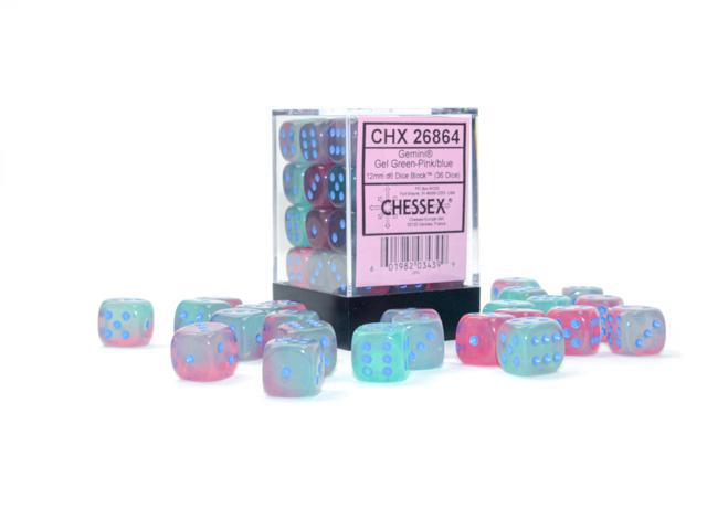 CHX26864 - Gemini Gel Green-Pink/blue Luminary 12mm