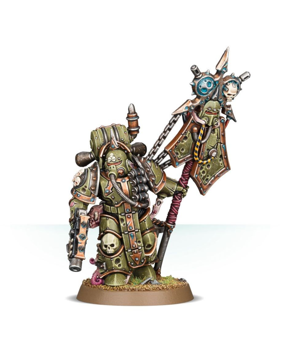 DEATH GUARD: PLAGUE MARINE ICON BEARER