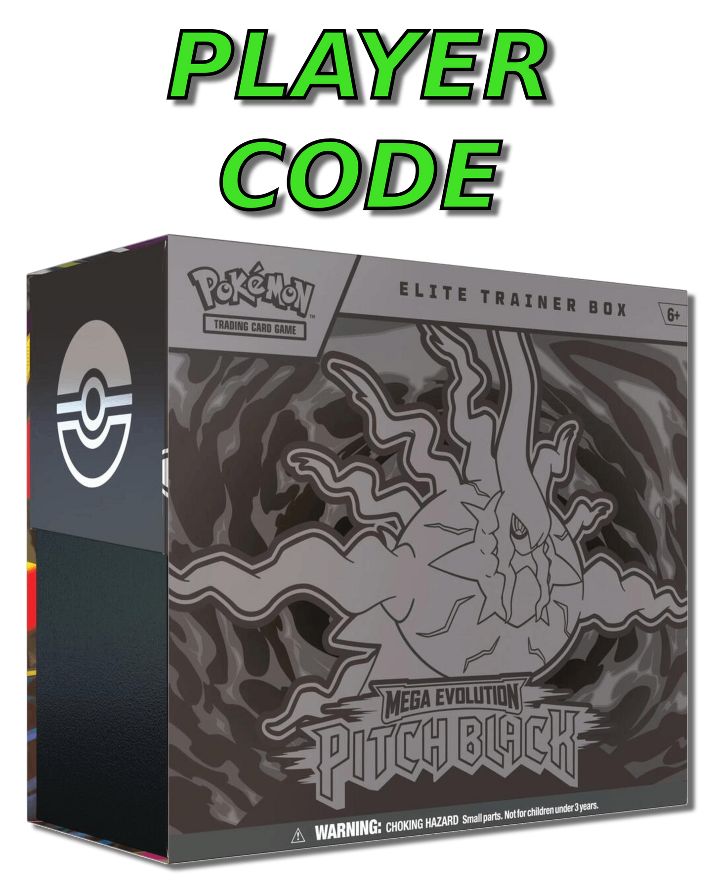 *Pre-Order* Pitch Black Elite Trainer Box (In-Store Pickup) *Limit 1* PLAYER CODE