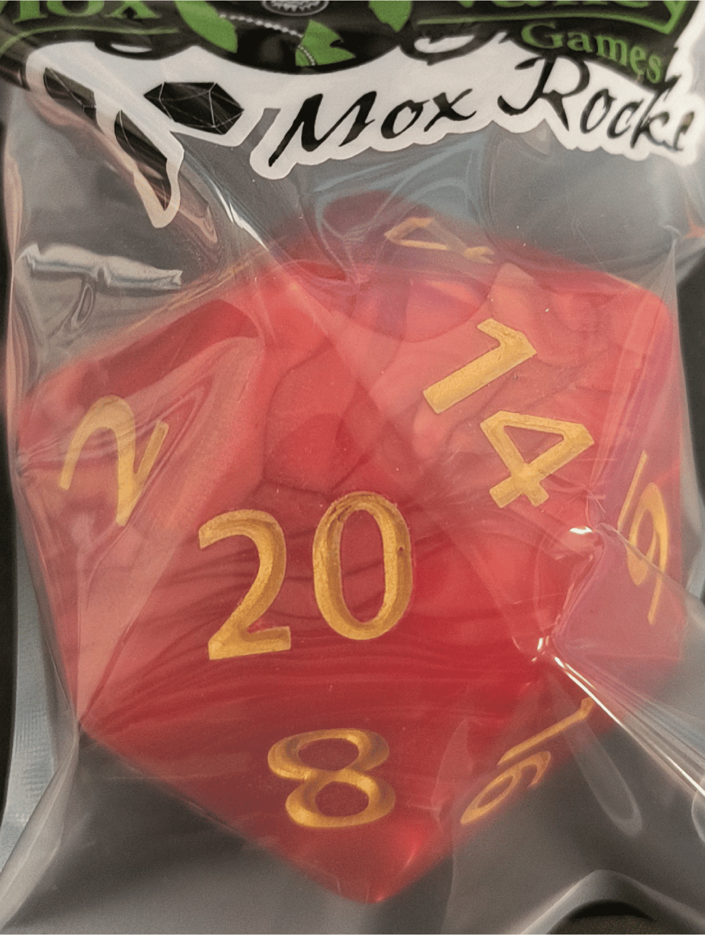 Red Large 55mm D20