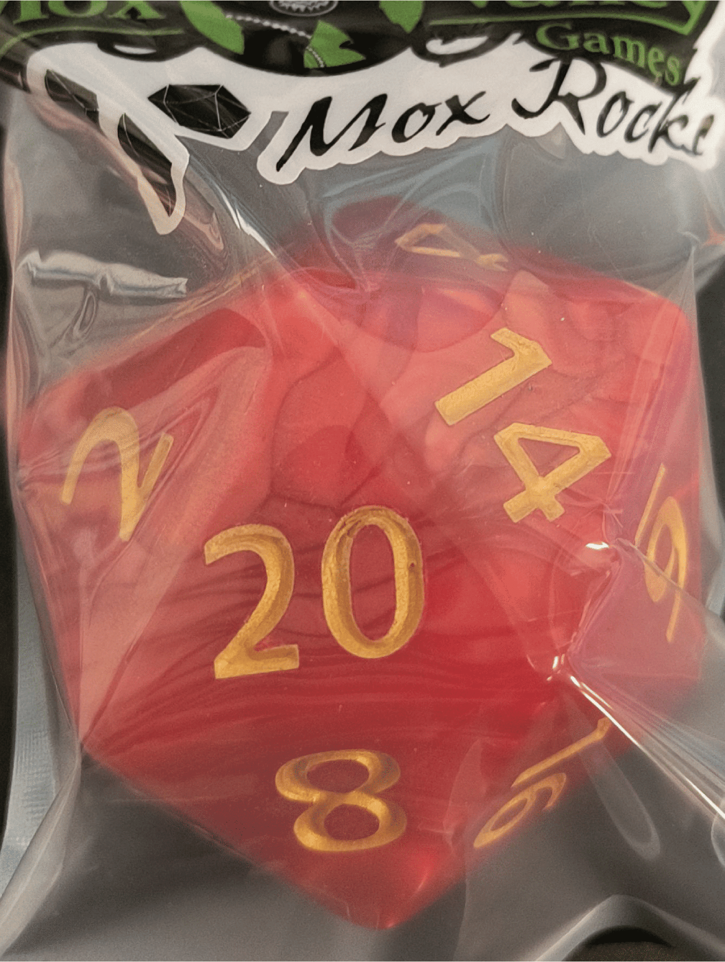 Red Large 55mm D20