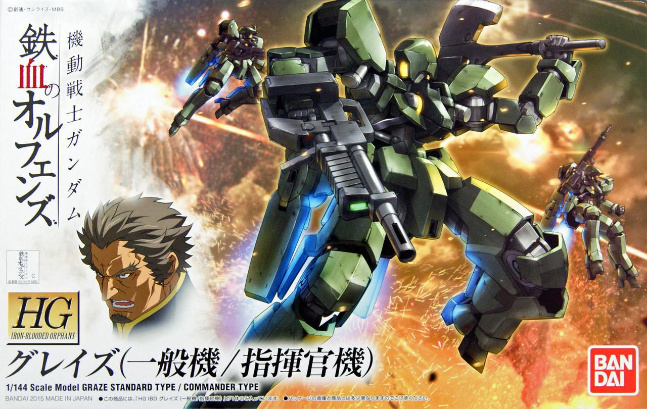 HG IBO 1/144 #02 "Gundam IBO" Graze Standard/Commander Type