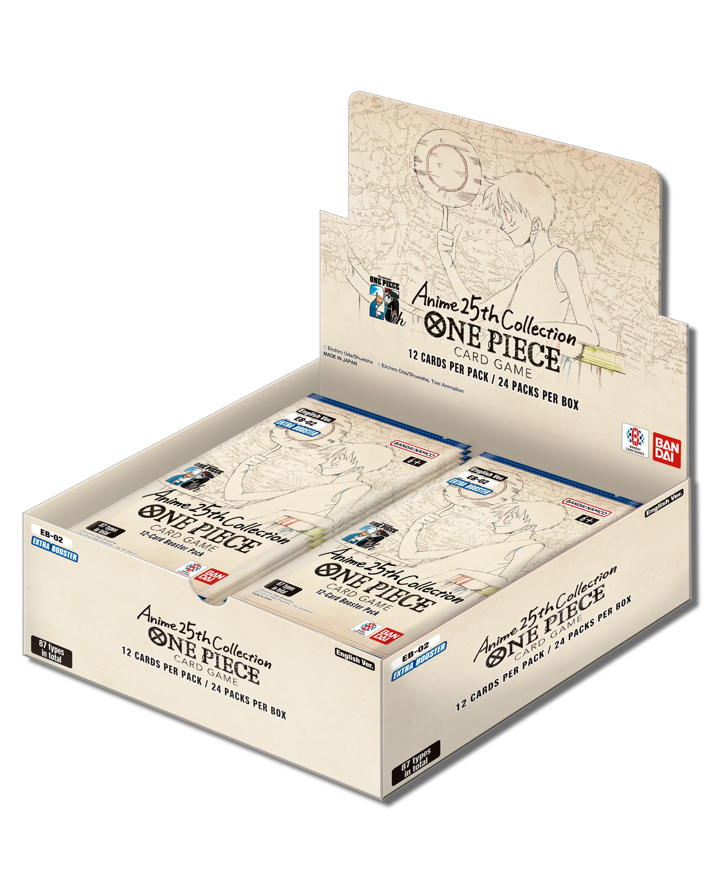 (Pre-Order) EB-02 Anime 25th Collection Booster Box *In-Store Pickup Only*
