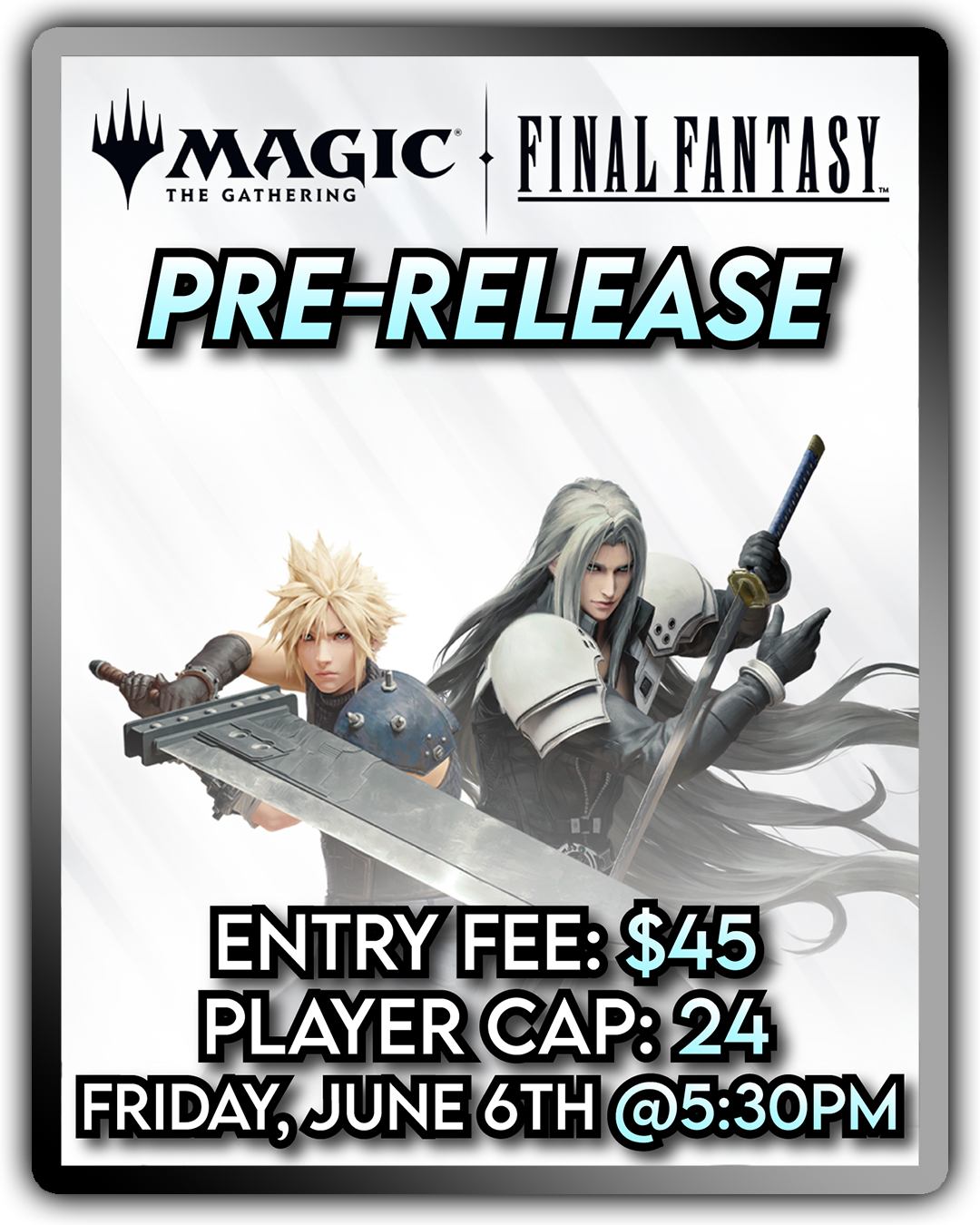 MTG Final Fantasy Pre-Release 6/6