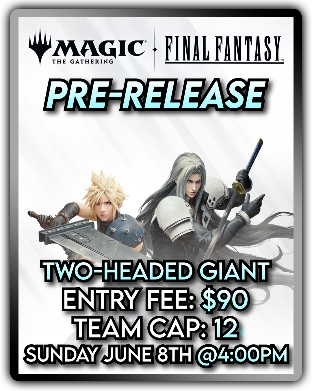 MTG Final Fantasy Pre-Release 2HG 6/8