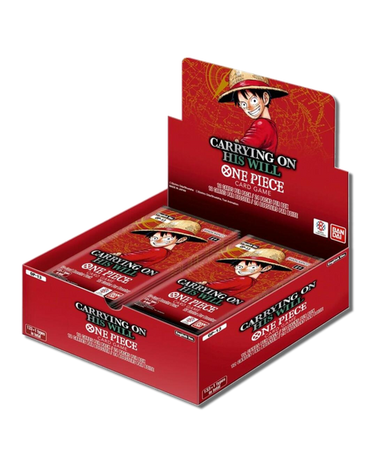 One Piece Carrying on His Will (OP-13) Booster Box *Limit 3*