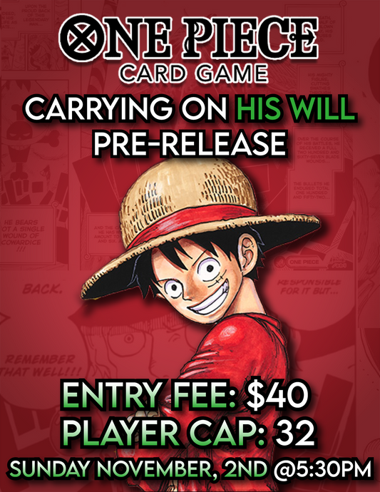 OP13 Pre-release event 11/2