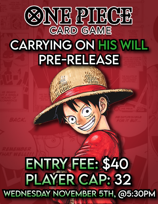 OP13 Pre-release event 11/5