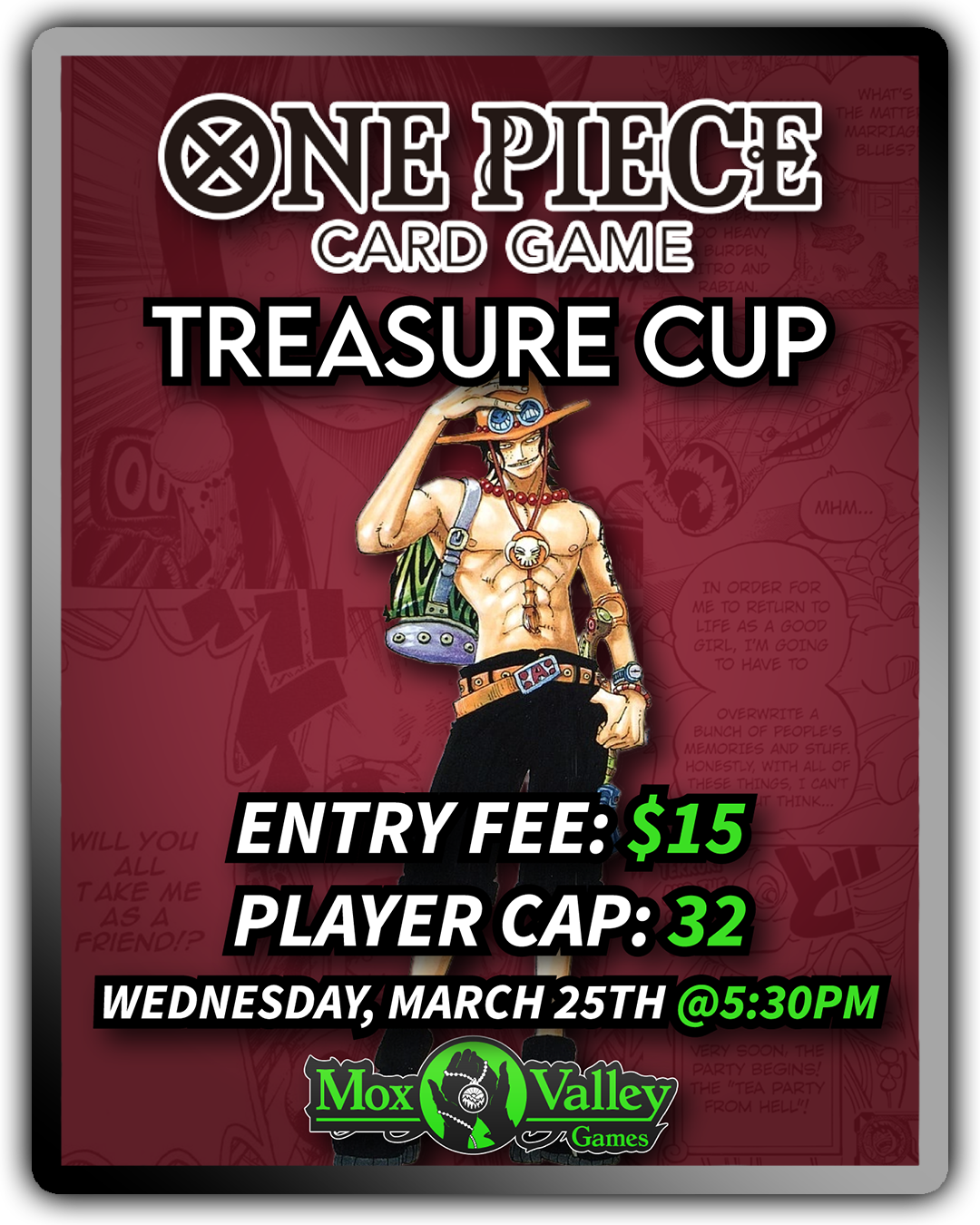 One Piece Treasure Cup March 25th