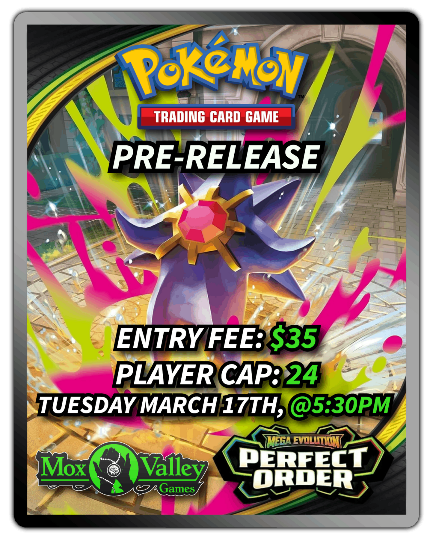 Pokemon Perfect Order Pre-Release