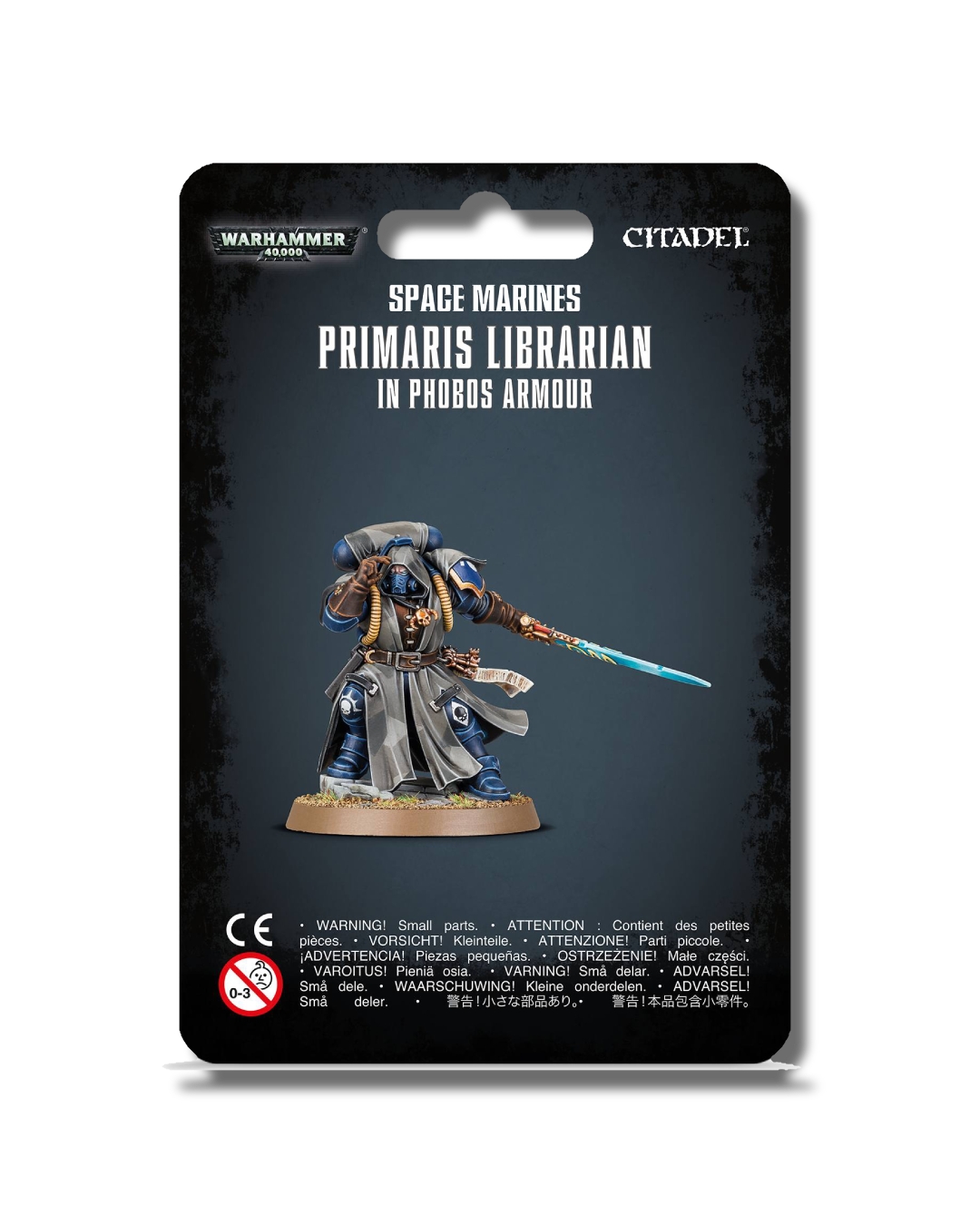 SPACE MARINES: PRIMARIS LIBRARIAN IN PHOBOS ARMOR