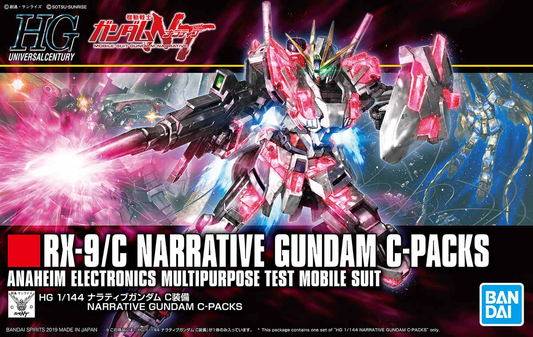 HG UC 222 RX-9/C Narrative Gundam C-Packs