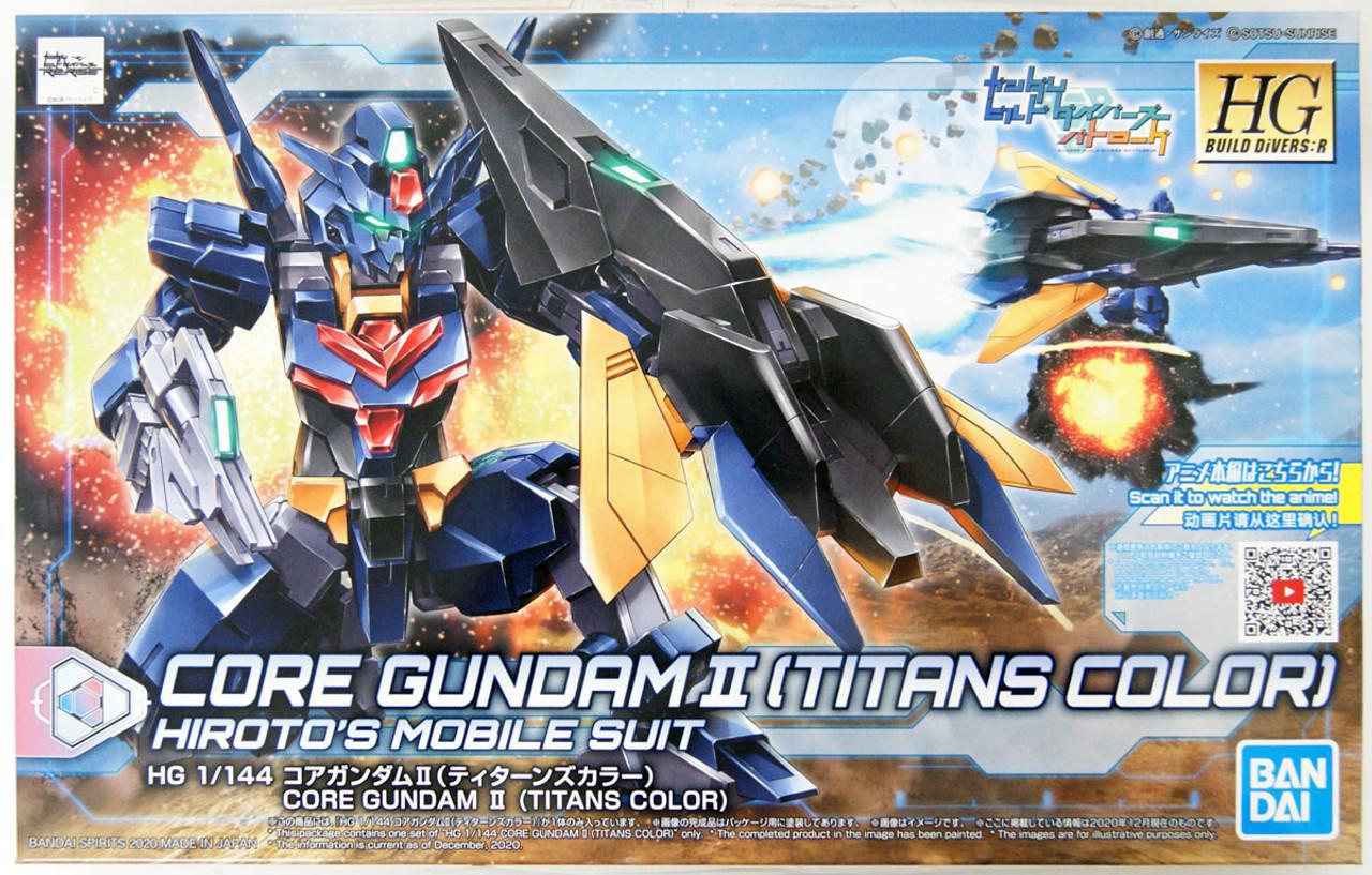 HGBD:R 1/144 #43 Core Gundam II (Titans Color) 'Build Divers Re:Rise