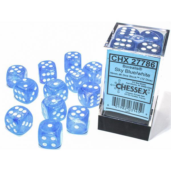 CHX27786 - Borealis Luminary: Blue/White 16mm