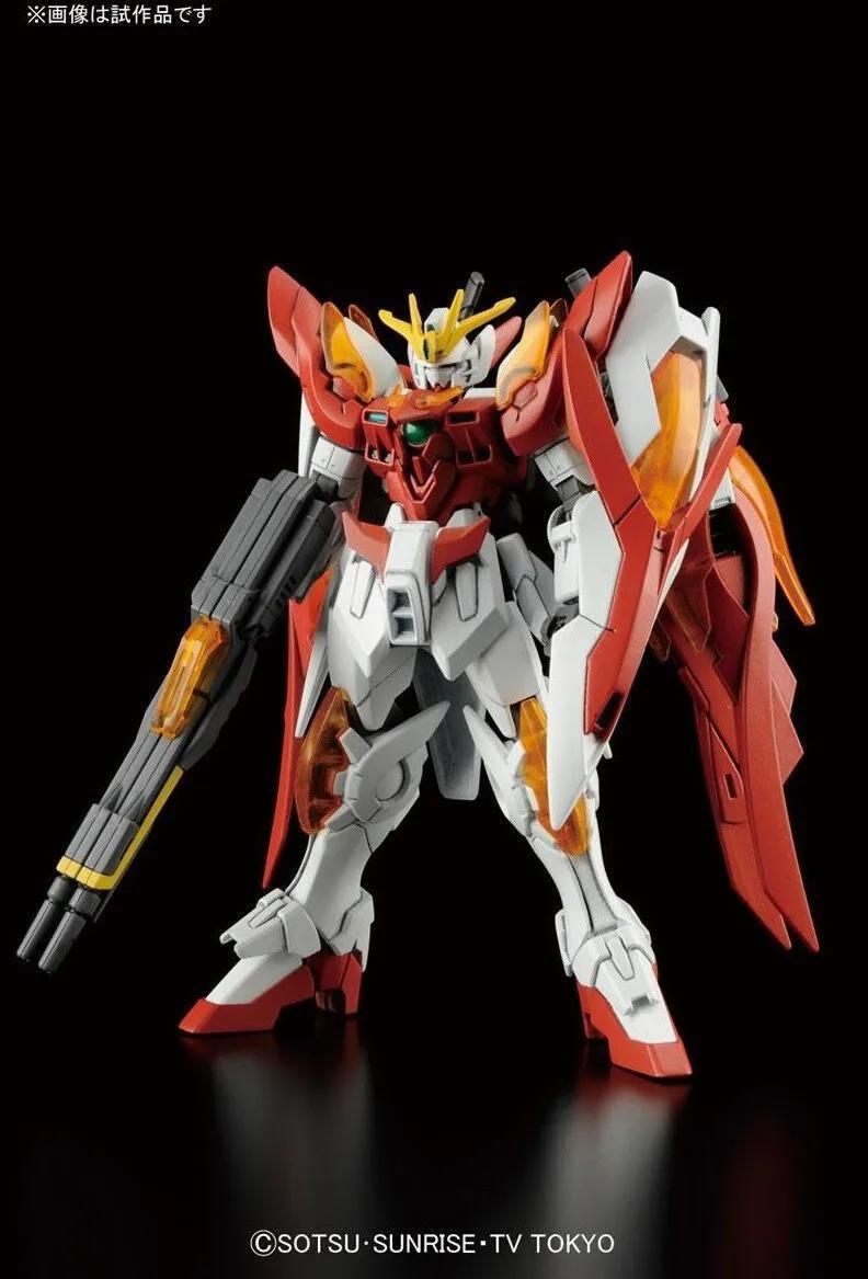 HG BF Wing Gundam Zero Honoo Yusei Kouen's Mobile Suit