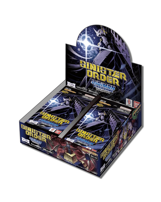 (Pre-Order) Digimon EX10 - Sinister Order Booster Box