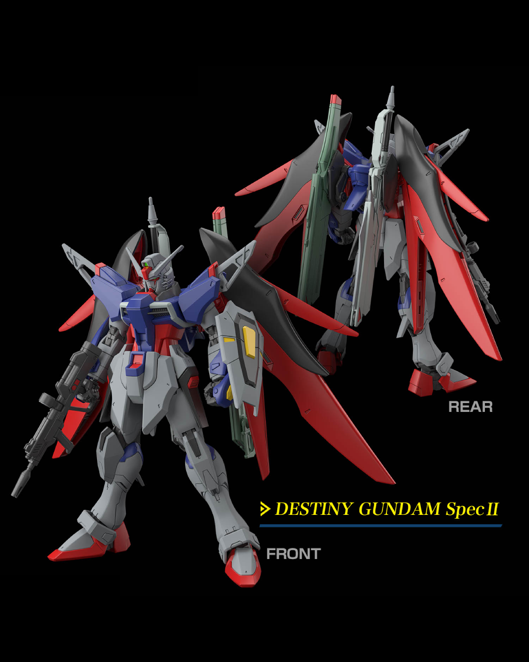 1/144 HGCE #258 ZGMF/A-42S2 Destiny Gundam SpecII + Zeus Silhouette