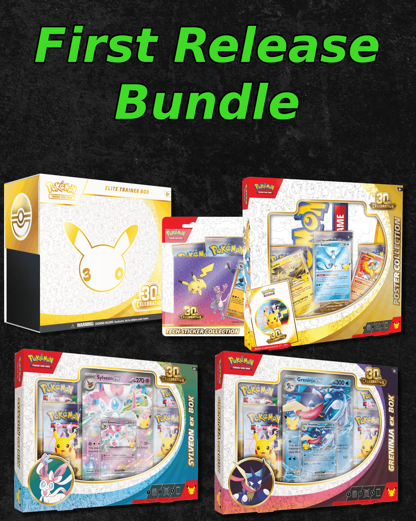 *Pre-Order* 30th Celebration First Release Bundle [9/16] Limit 1