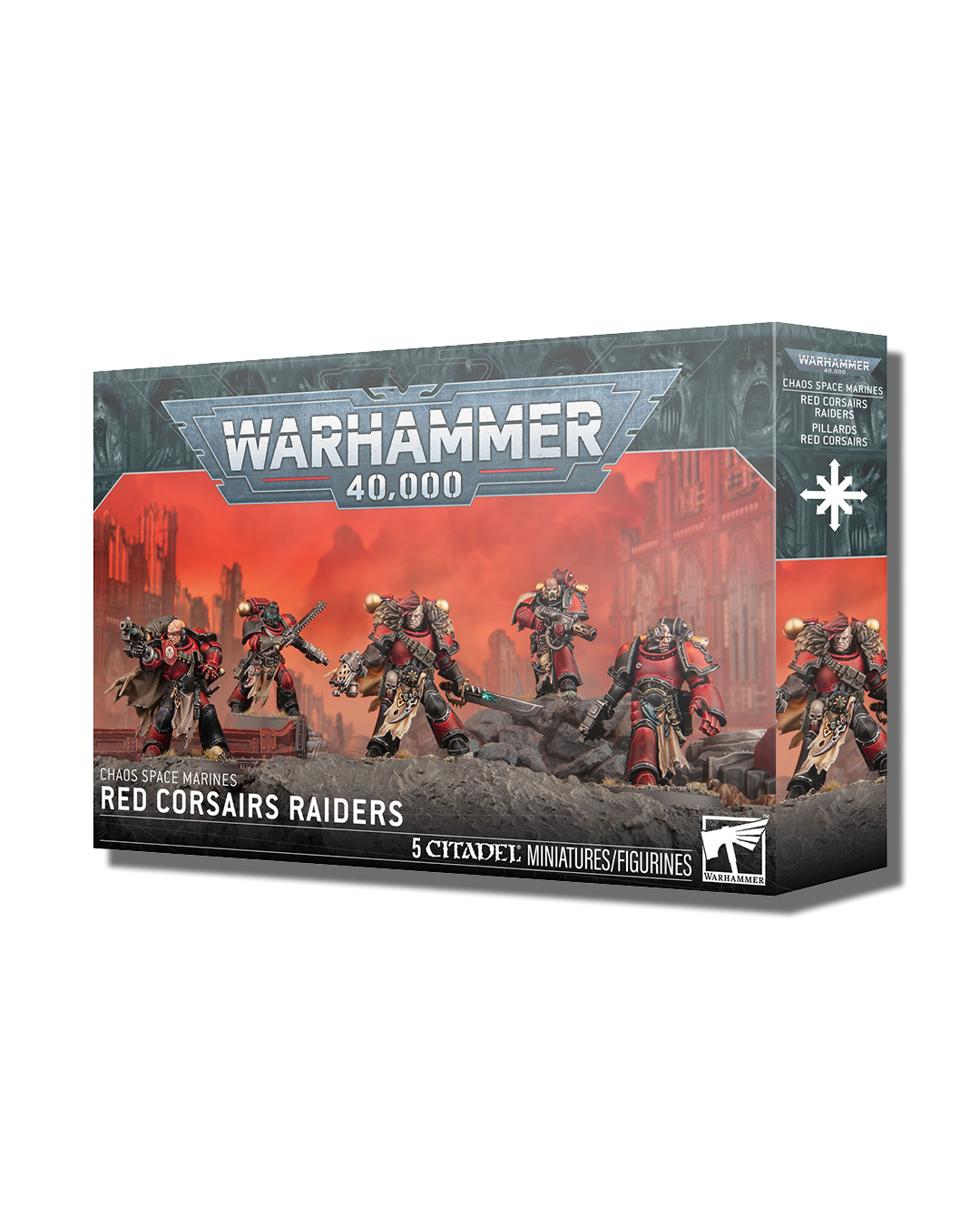 (PRE-ORDER) CHAOS SPACE MARINES: RED COSAIR RAIDERS