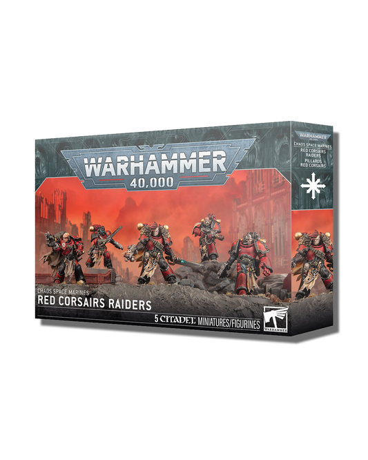 (PRE-ORDER) CHAOS SPACE MARINES: RED COSAIR RAIDERS