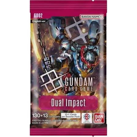Gundam Card Game : Dual Impact GD02 Booster