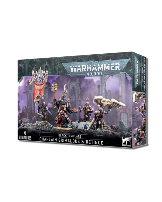 BLACK TEMPLARS: GRIMALDUS & RETINUE