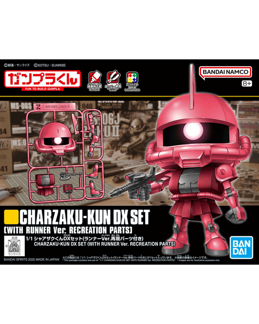 CharZaku-Kun DX Set (With Runner Ver. Recreation Parts)