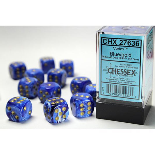 CHX27636 - Vortex: Blue/Gold 16mm