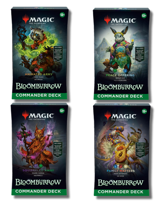 Bloomburrow Commander Decks