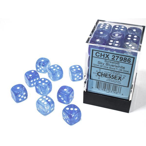 CHX27986 - Borealis Luminary: Blue/White 12mm