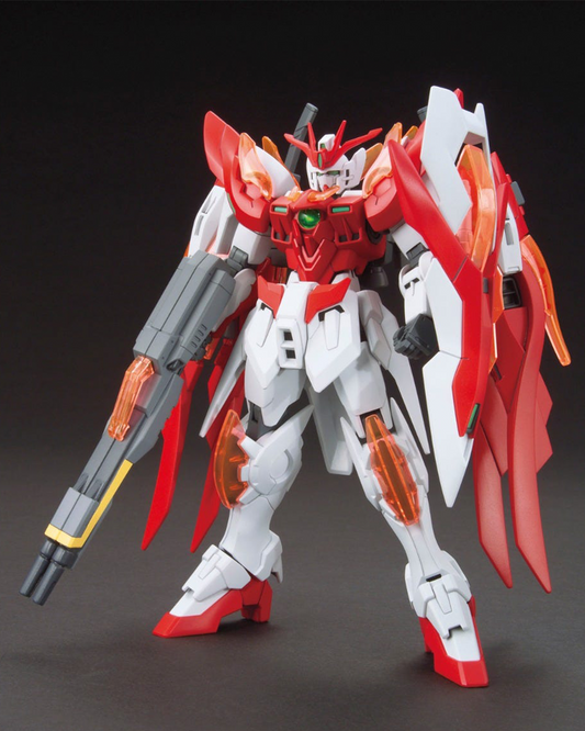 HG BF Wing Gundam Zero Honoo Yusei Kouen's Mobile Suit