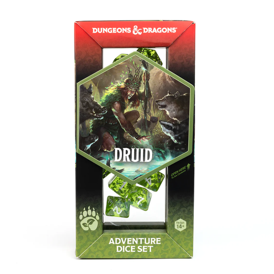 Sirius Adventure Dice Set - Druid Green