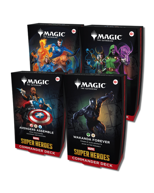 *Pre-Order* Marvel Super Heroes Commander Deck Set (In-Store Pickup)