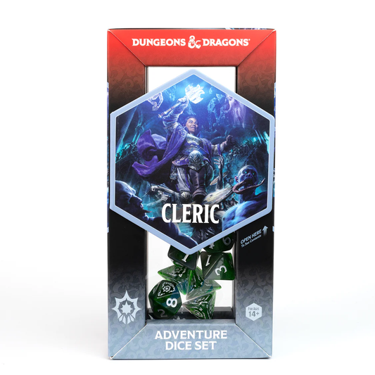 Sirius Adventure Dice Set - Cleric Green
